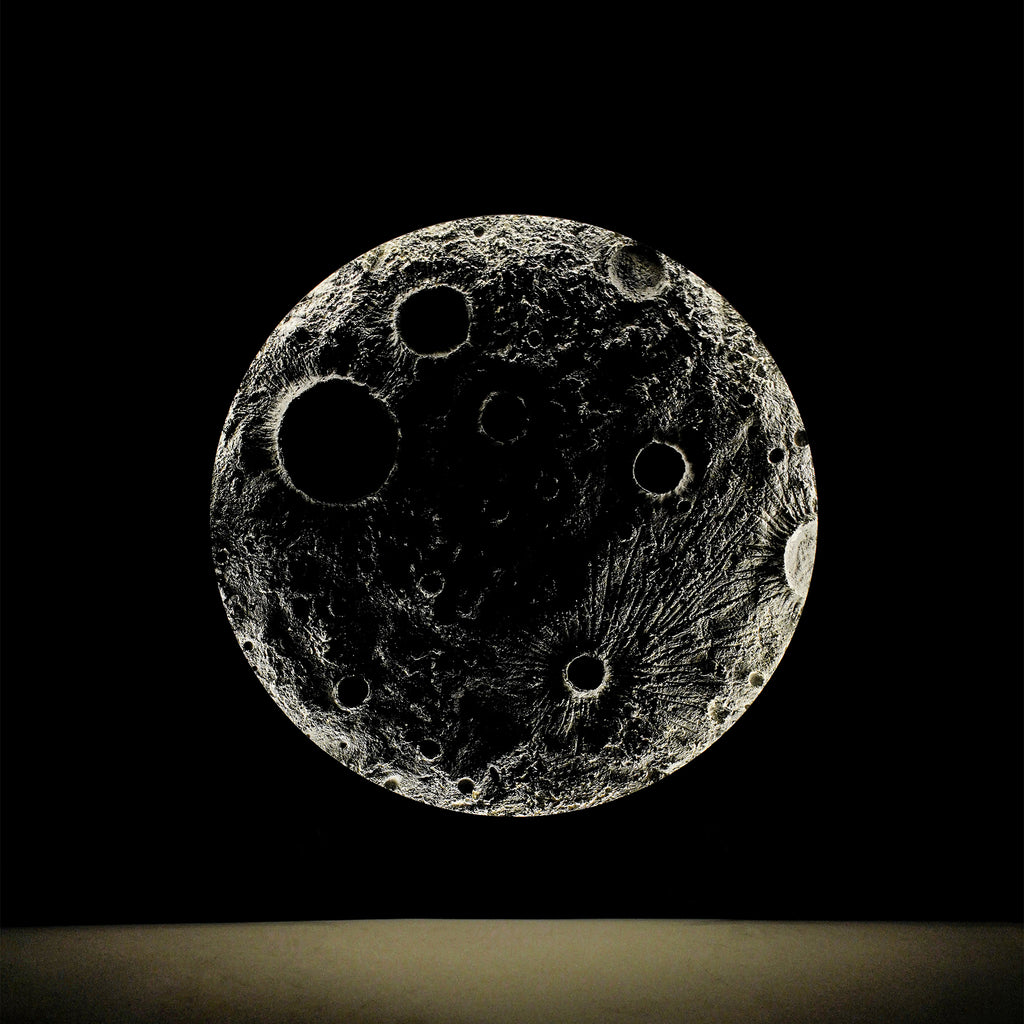 Cosmic Light – 100% Handcrafted Full Moon Lamp (35cm/70cm)