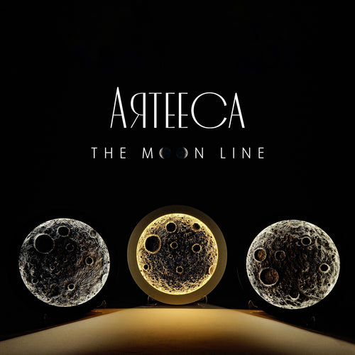 Cosmic Light – 100% Handcrafted Full Moon Lamp (35cm/70cm)