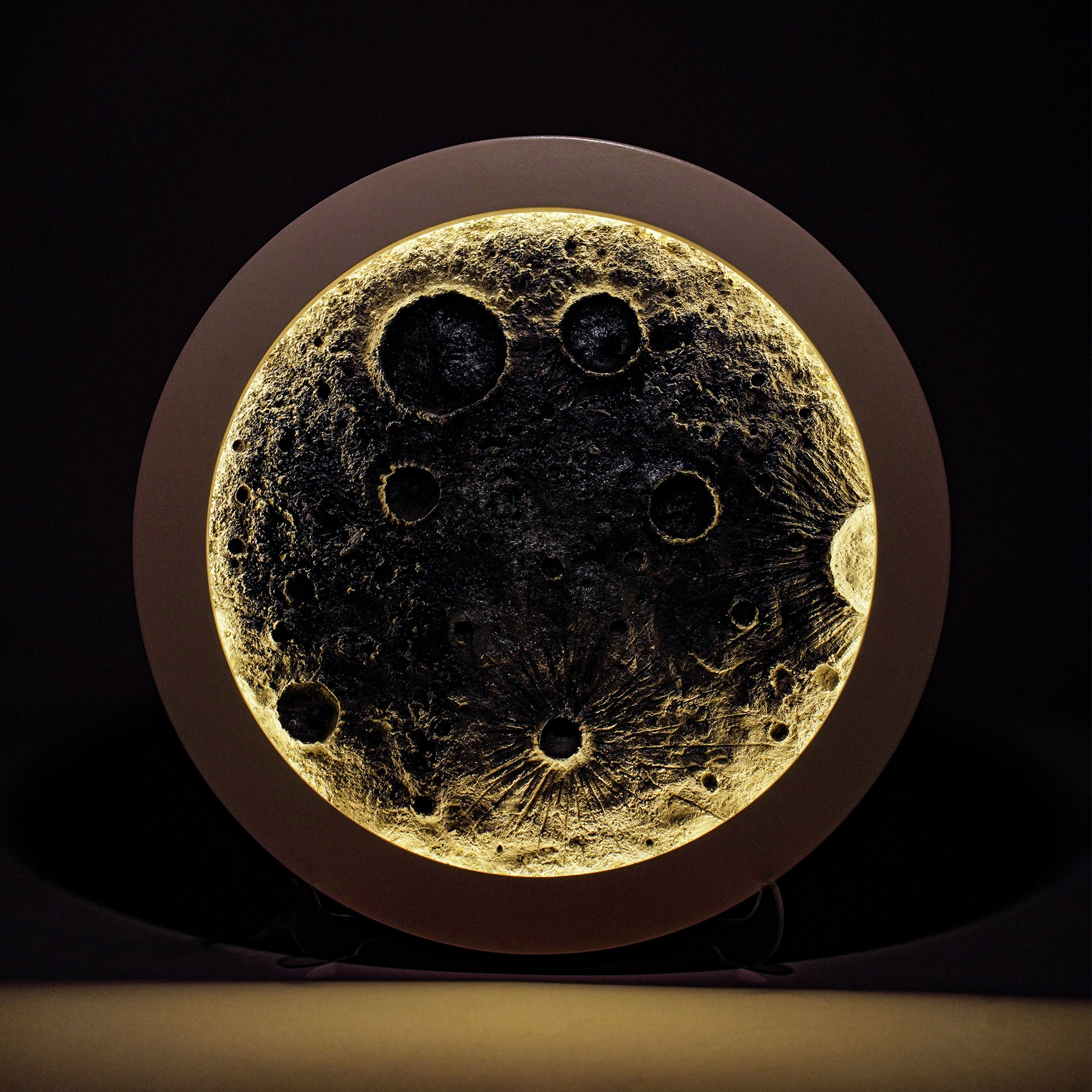 Cosmic Light – 100% Handcrafted Full Moon Lamp (35cm/70cm)