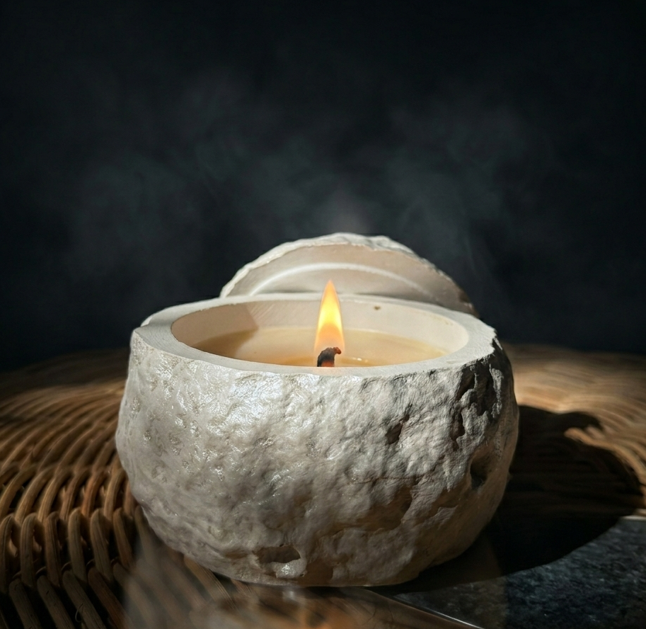 Arteeca Lunar Candle – 100% Natural & Organic Soy Wax