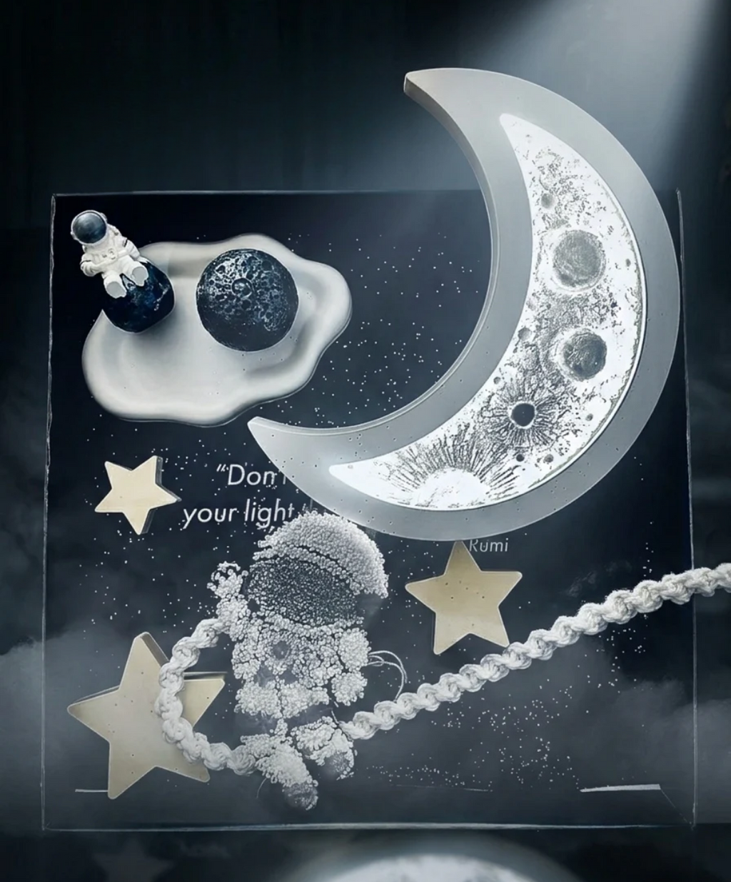 Moon Child – The Dreamer Collection | Handcrafted Night Light for Kids