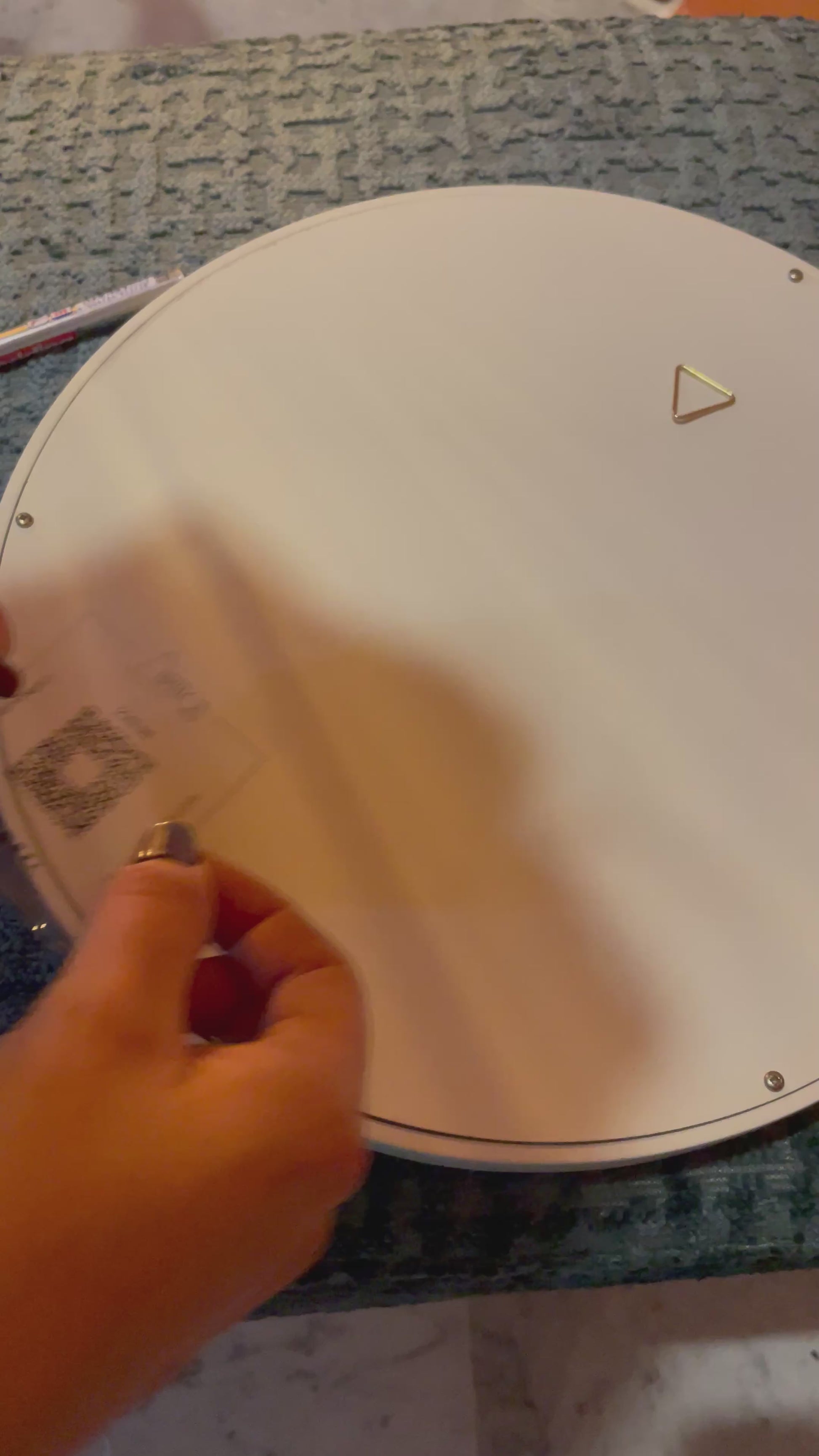 Cosmic Light – 100% Handcrafted Full Moon Lamp (35cm/70cm)